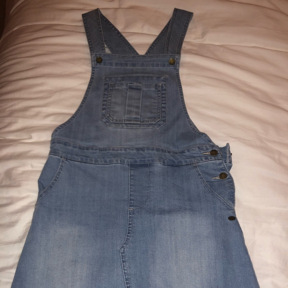 Denim Overall Dress